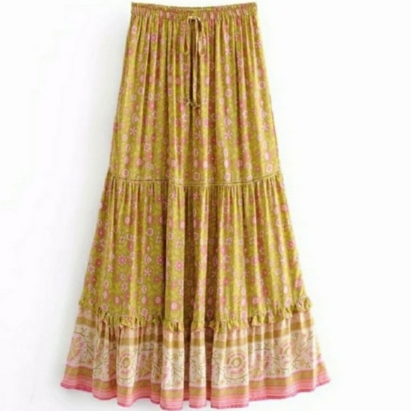SPELL Dahlia Maxi Skirt - Picture 4 of 8